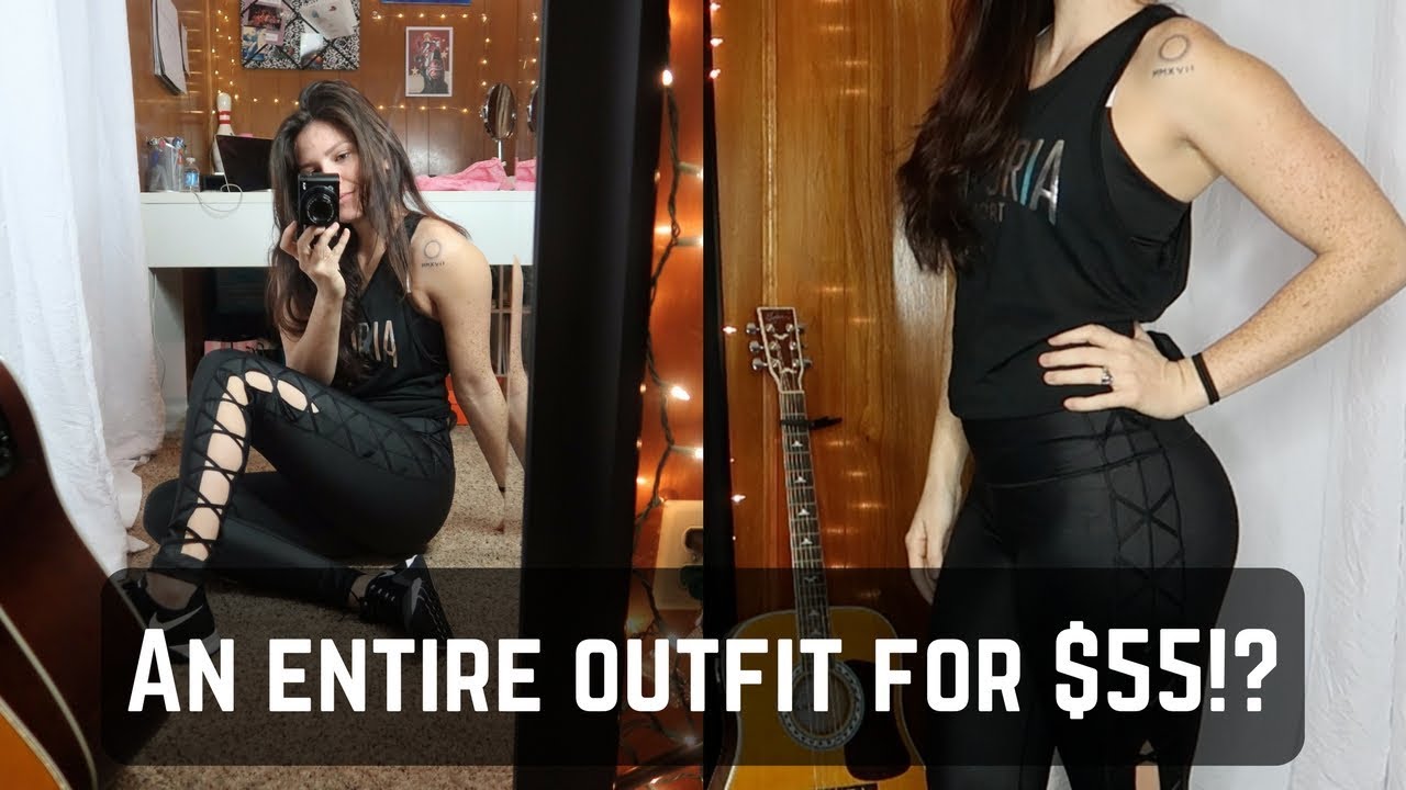 An Entire Victoria's Secret OUTFIT for $55!!! || Squat Test || Larissa Joelle