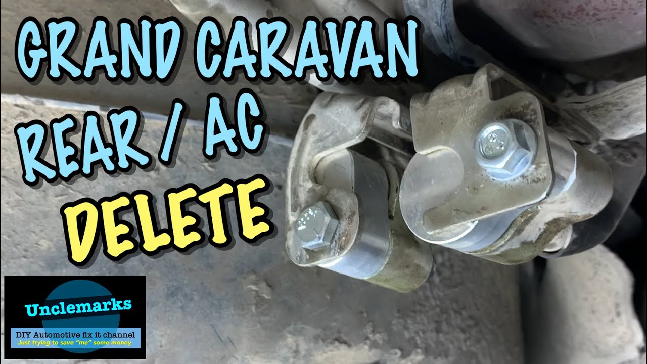 Dodge Grand Caravan rear AC delete Block off (EP 289) VW Routan Town & Country