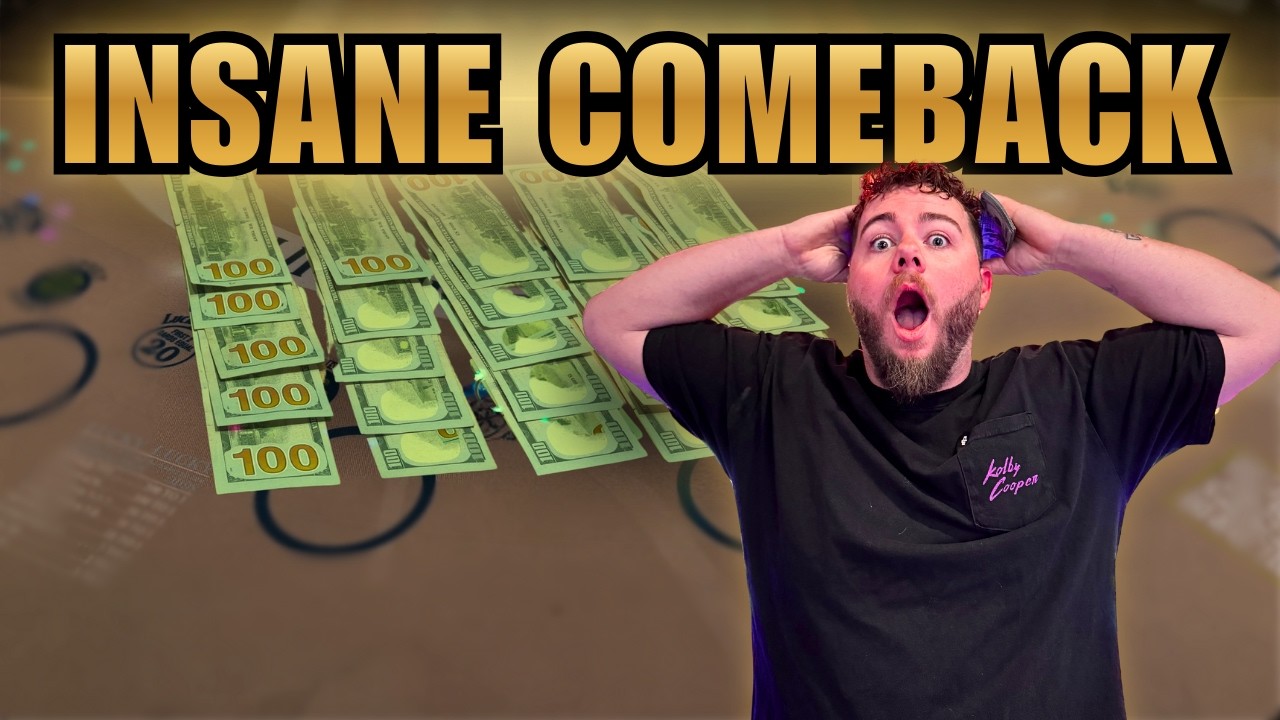 I Lost EVERYTHING At Blackjack.. Then I WON IT BACK!!