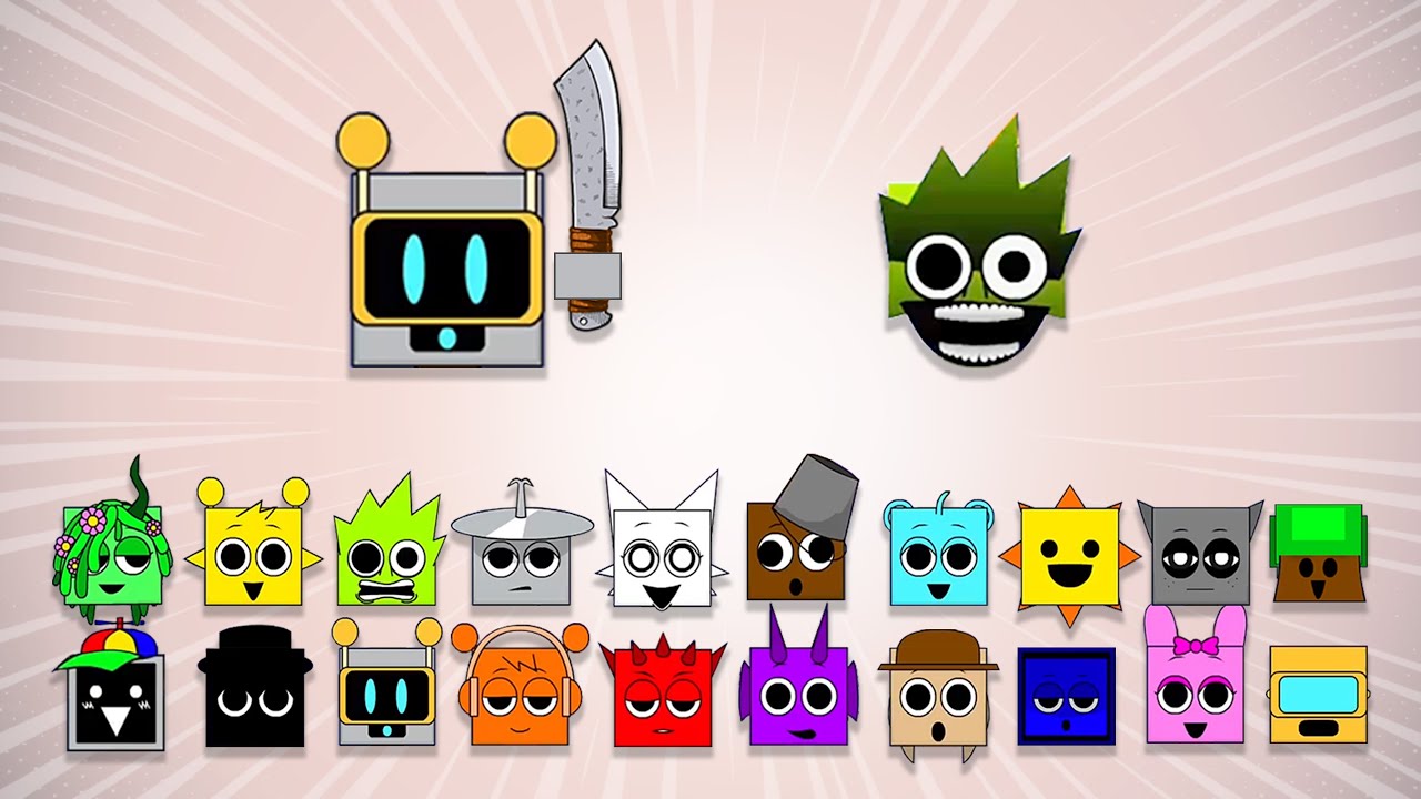Sprunki Square League - Knife Arena 2: Battle Royale!