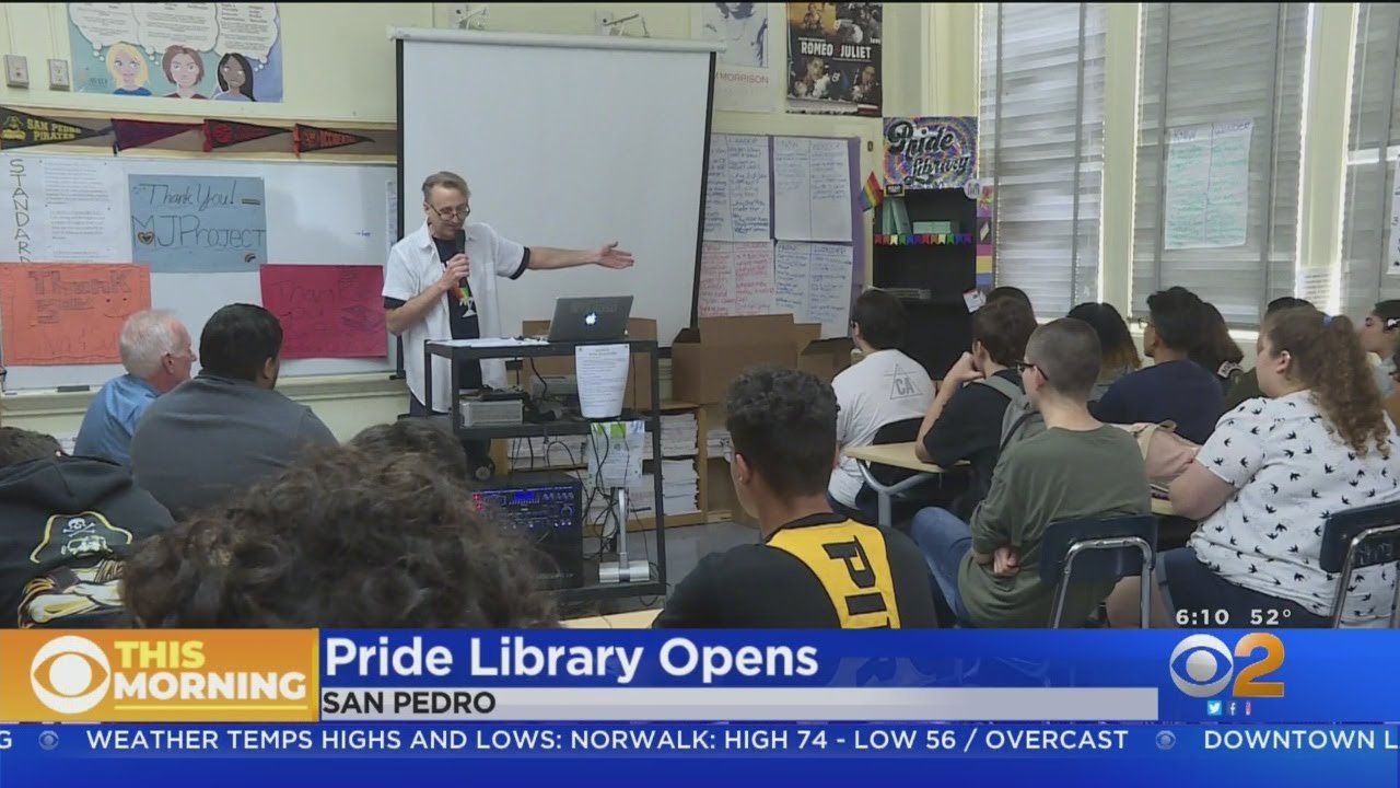 Pride Library Opens At San Pedro High School