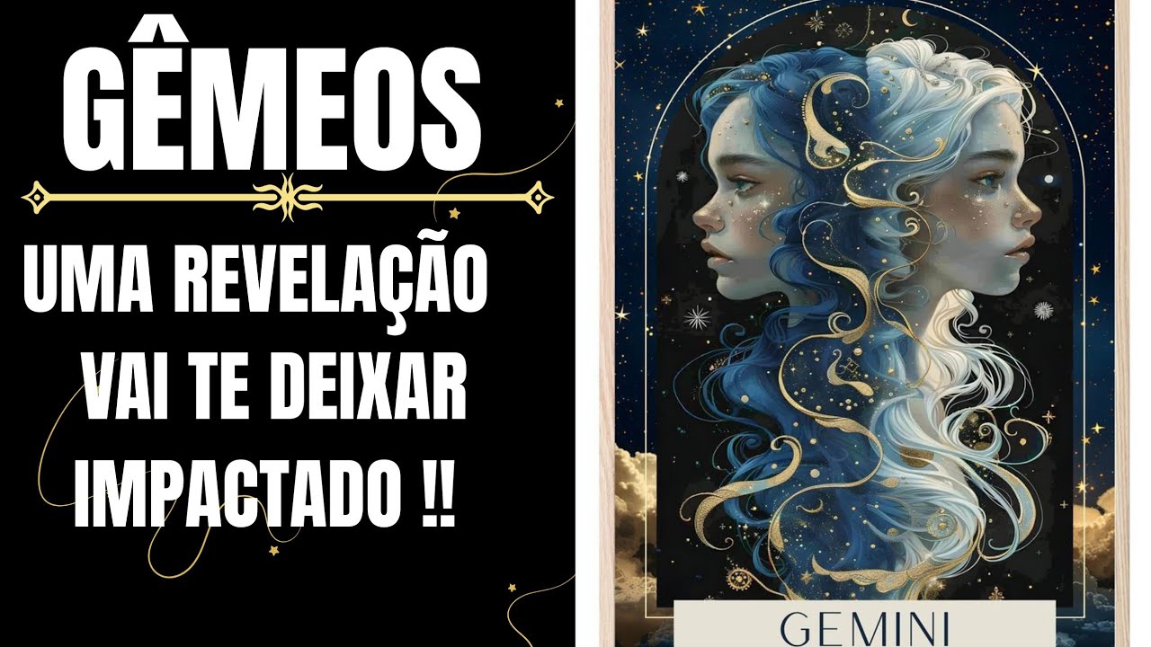 GÊMEOS ♊ UMA REVELAÇÃO VAI TE DEIXAR IMPACTADO (A) ! 😱🤭 ALGUÉM ENCANTADO ♥️