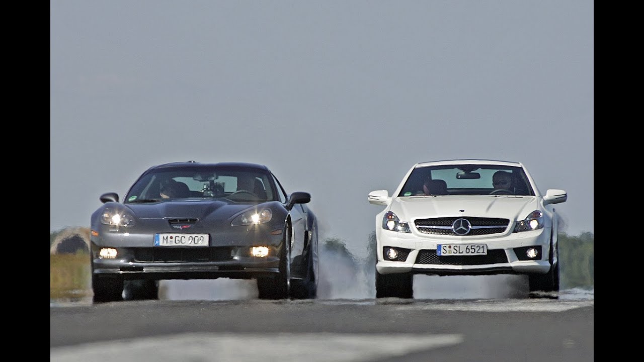 Mercedes SL 65 AMG vs. Corvette ZR1