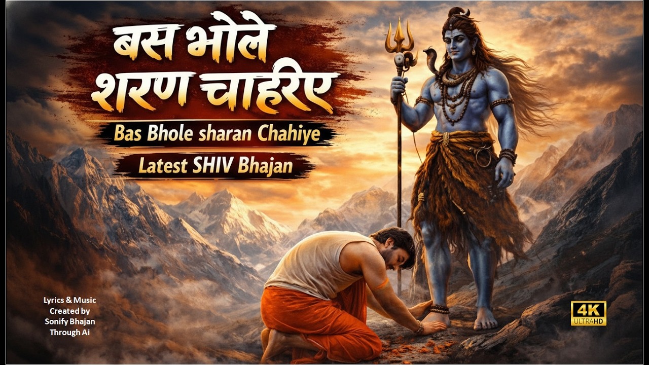 बस भोले शरण चाहिए | Bas Bhole Sharan Chahiye | Shiv Bhajan | Mahadev Bhajan | Bhajan Music |