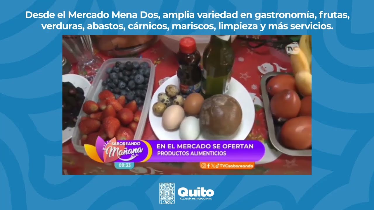 El mercado Mena Dos nos presenta su amplia variedad en gastronomía, alimentos y servicios.