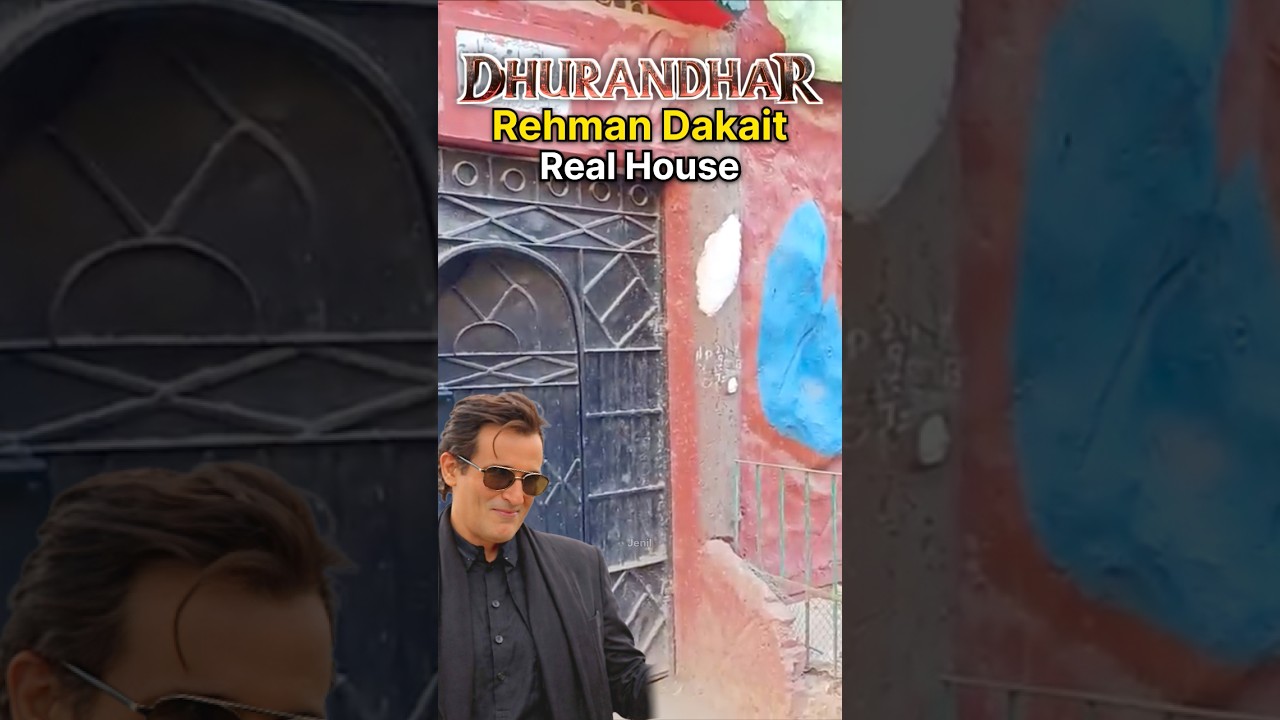 Real House of Rehman Dakait in Lyari Town, Karachi 😱 Dhurandhar Movie #shorts
