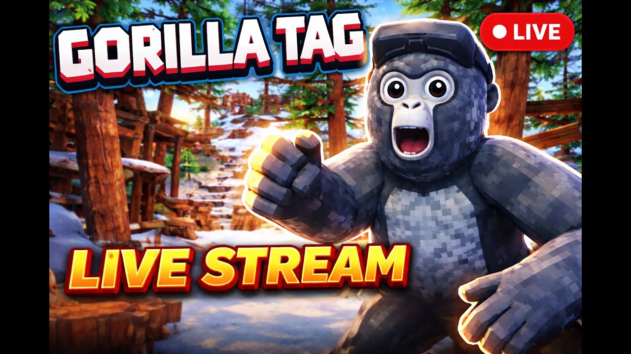 Gorilla Tag Live Minigames and stuff