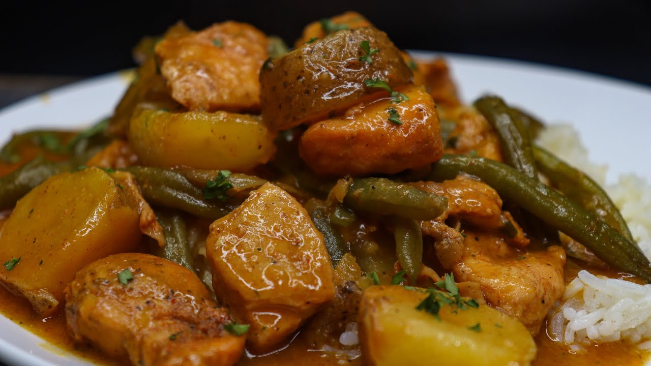 30 Minute Meals: Chicken, Potatoes & Green Beans Recipe + Cajun Gravy Recipe | Chazs Cuisines