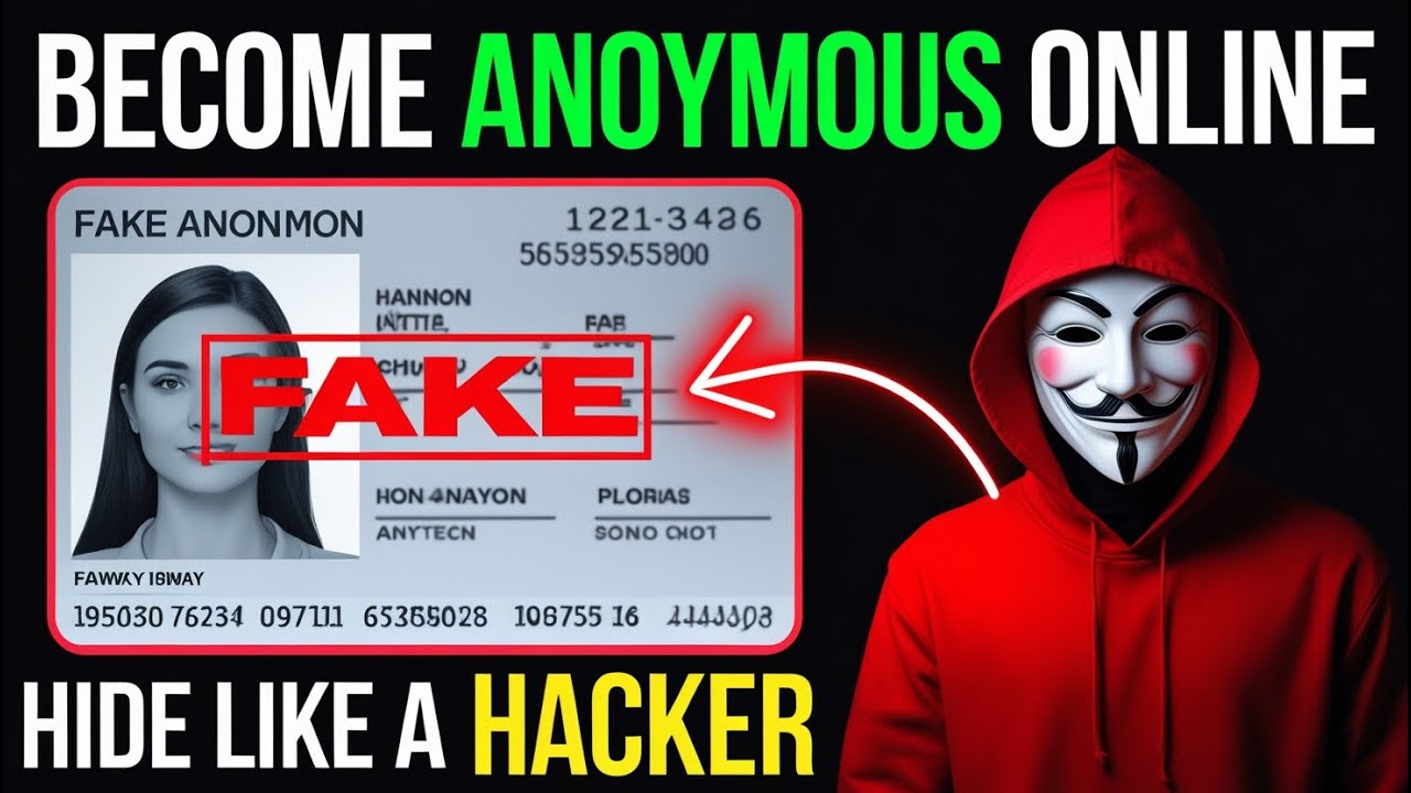 How to Create a Fake Identity Like Hackers Do in 2025?