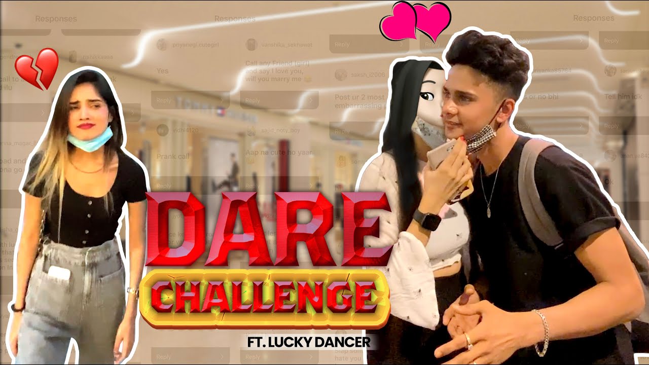 DARE CHALLENGE  | FT. Lucky 🤣🔥