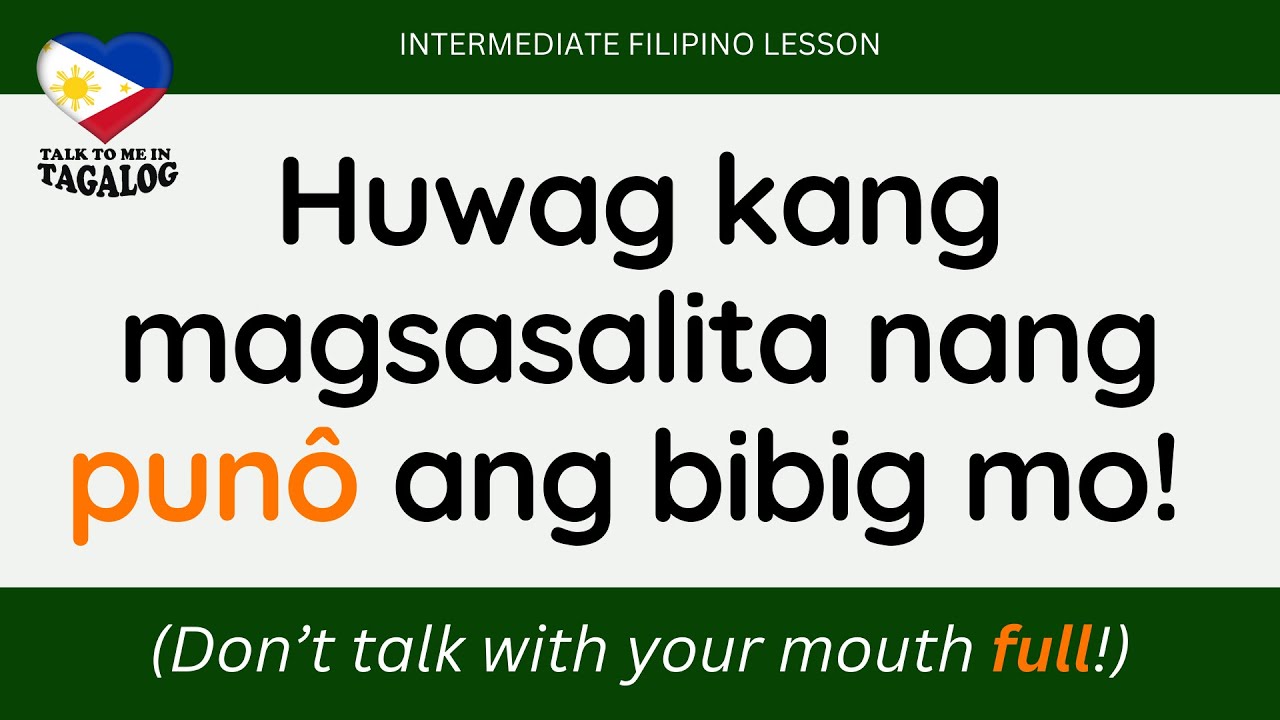 PUNO - How to Say 