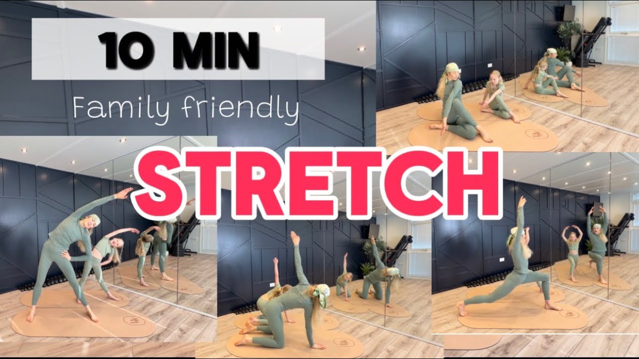 10 MIN FULL BODY STRETCH FLOW | Family Friendly • All Levels • Morning, Post Workout or Bedtime