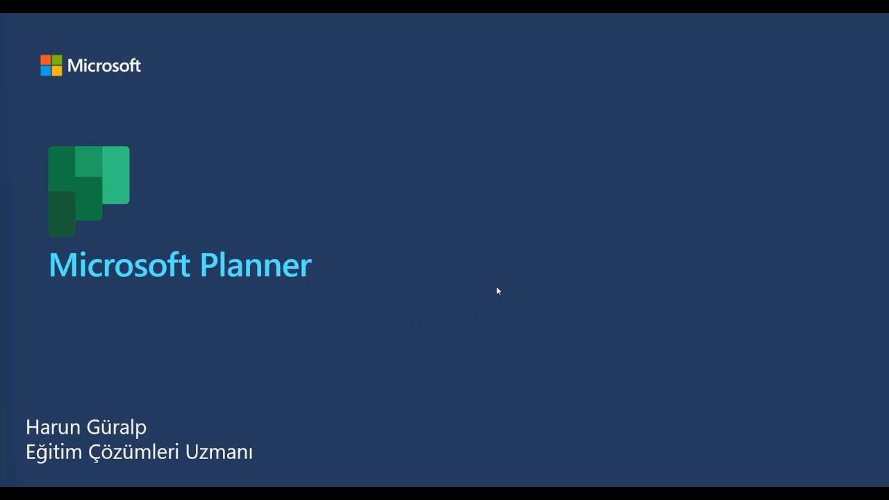 Microsoft Planner Eğitimi