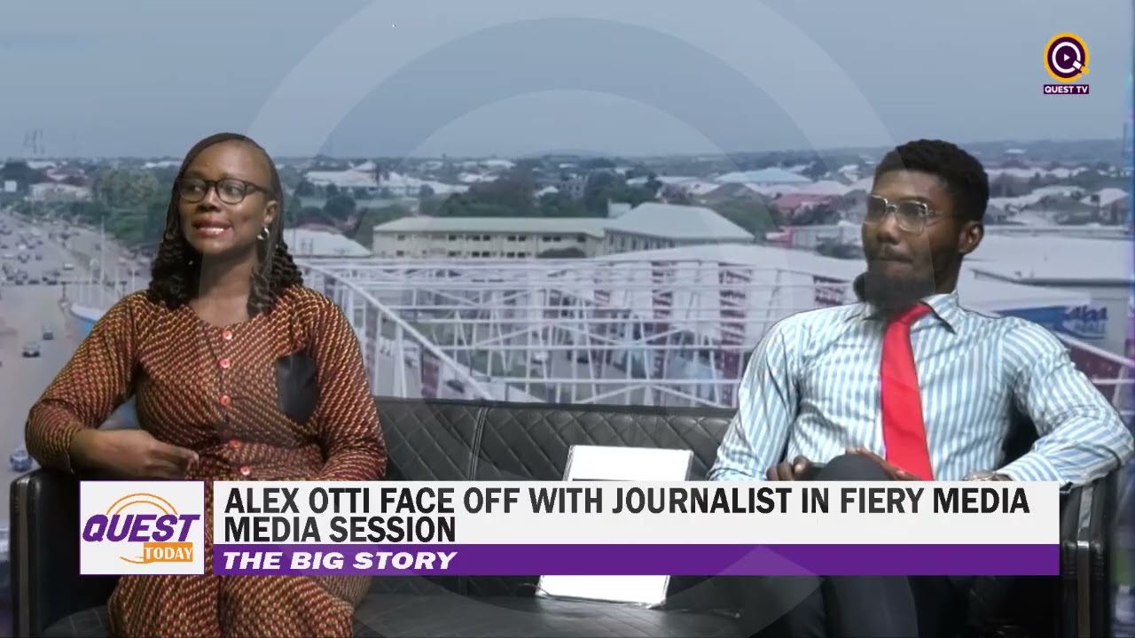 GOV. ALEX OTTI FACE OFF WITH JOURNALIST IN MEDIA SESSION
