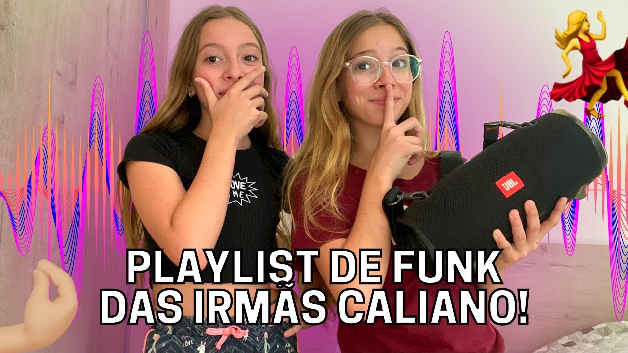 MOSTRANDO NOSSA PLAYLIST DE FUNKS!