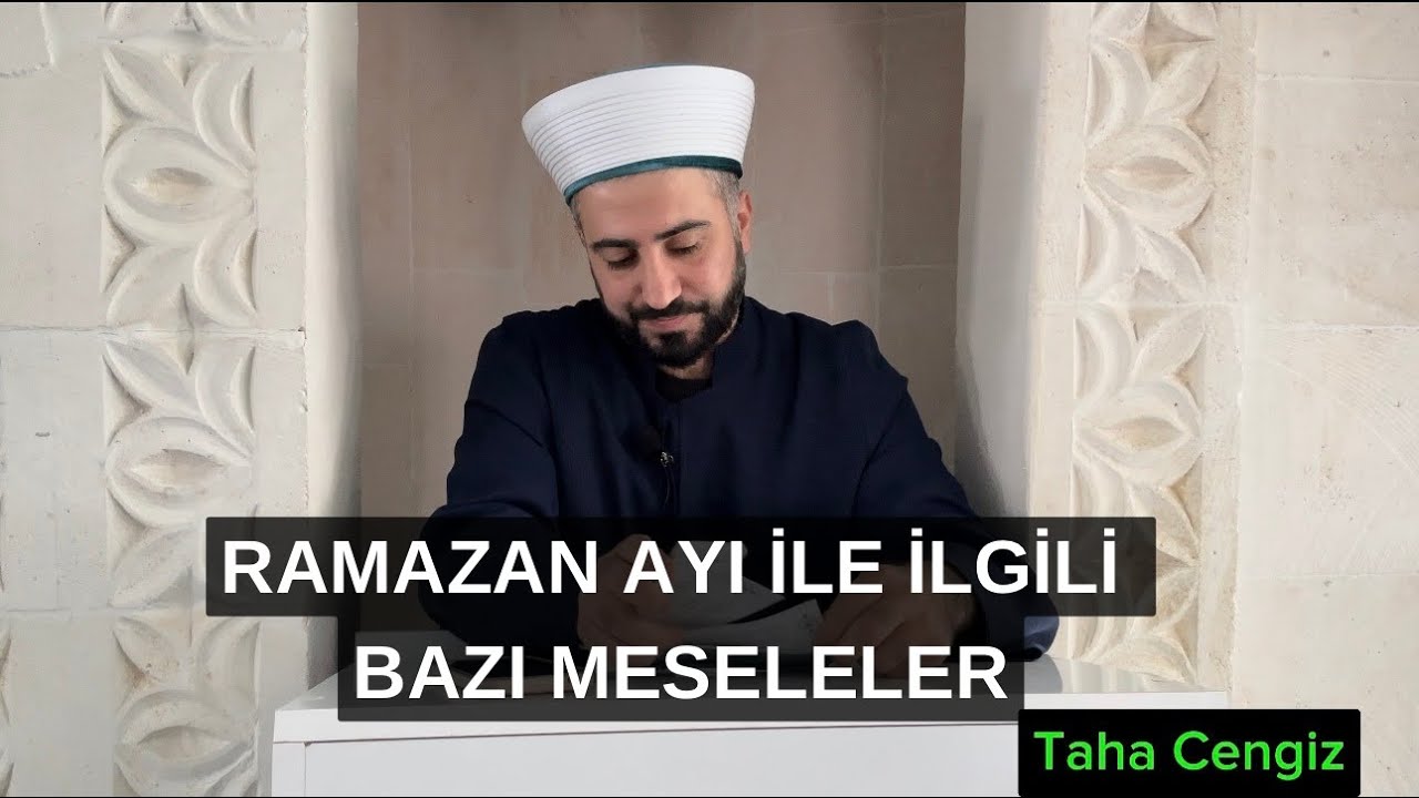 Ramazan Ayı Hakkında Bazı Meseleler Kürtçe Vaaz | Ramazan Orucu | Taha Cengiz