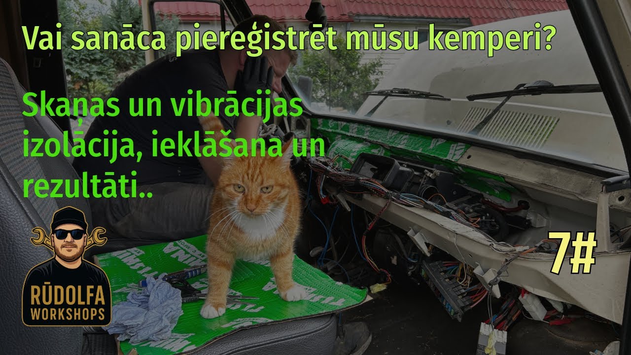 Peugeot J5 1992. Europa 560 Kemperis I Ekspertīze, reģistrācija un cīņa ar decibeliem.