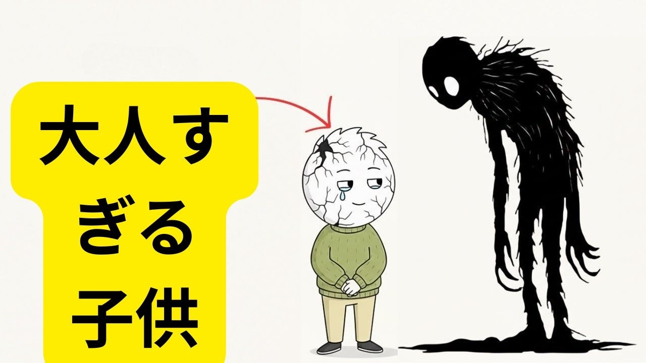 早く成長しすぎた子供の心理学