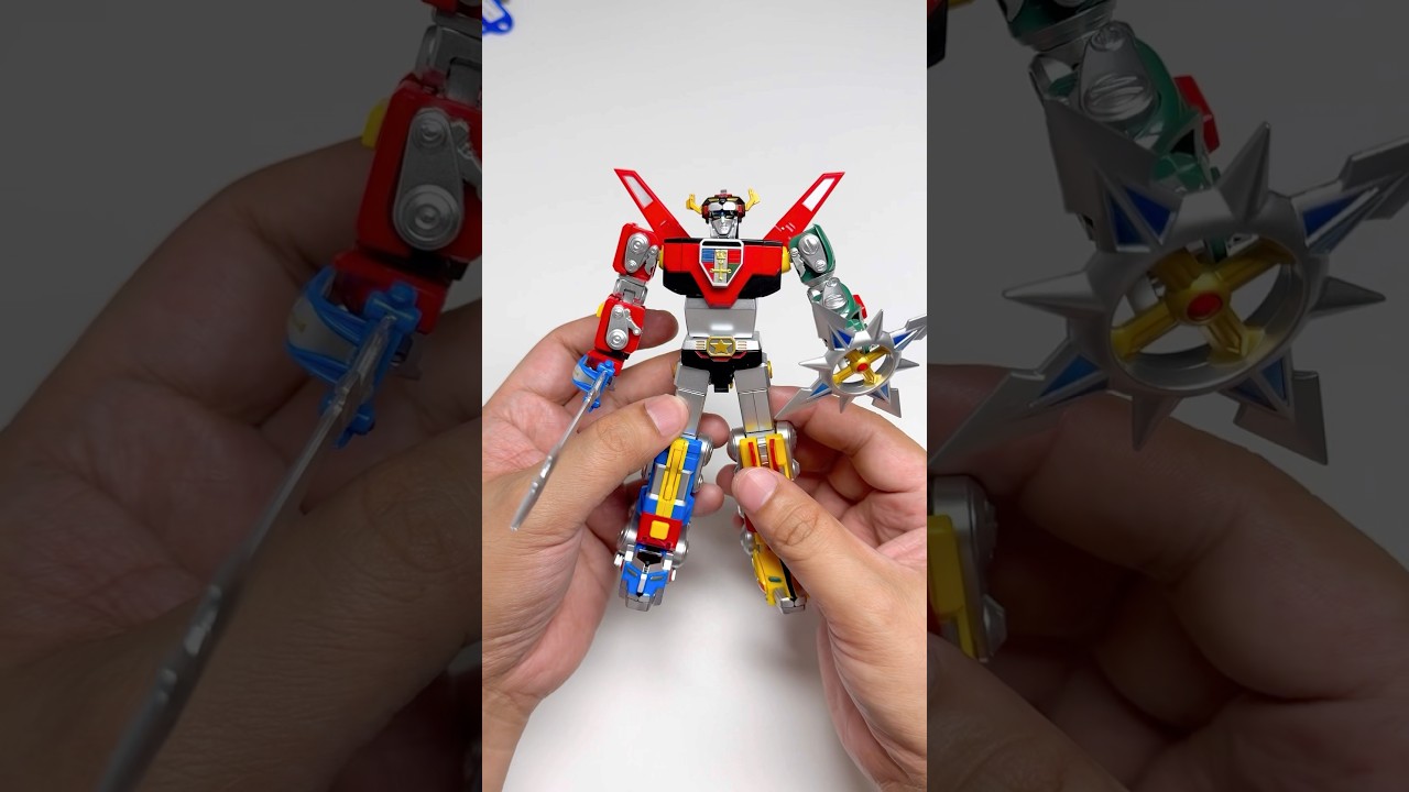 Voltron Lion Force in Action