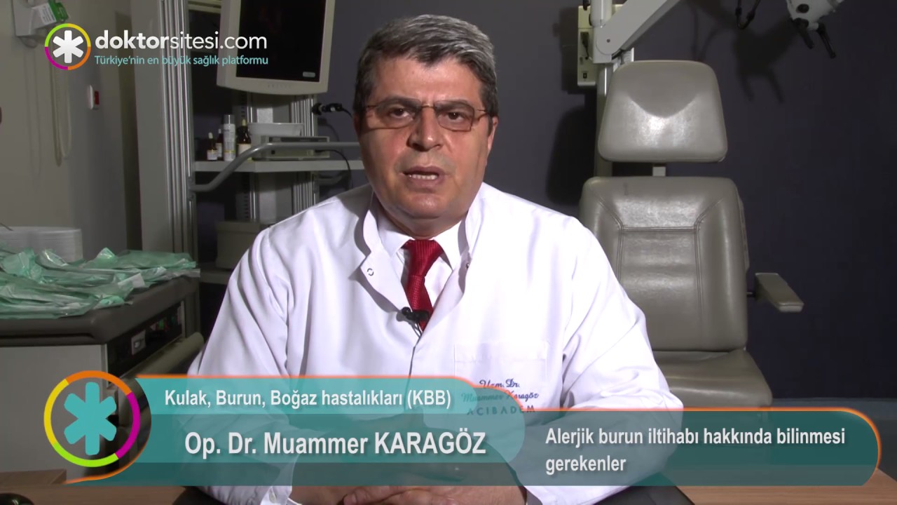 Alerjik burun iltihabı hakkında bilinmesi gerekenler
