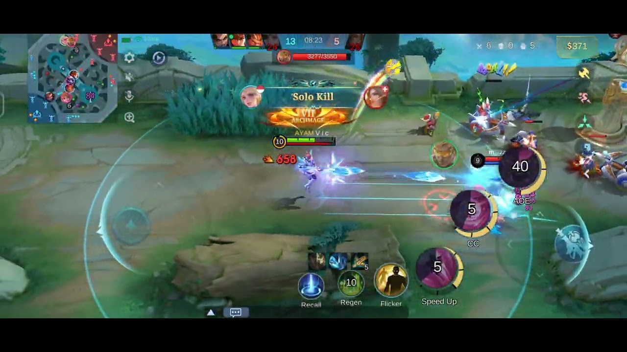 KIMMY EMBLEM FIGHTER DAN BUILD SUPER SLOW - Mobile Legends
