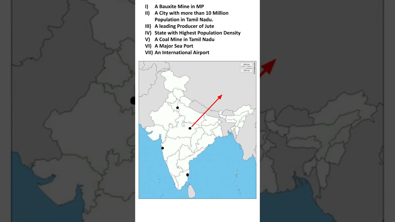 😀Map Practice (1) Geography Class 12 | CBSE 2023 | #geographyclass12 #humanitieslover