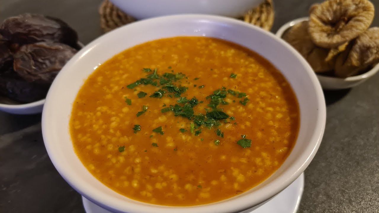 Soupe, Chorba à la semoule d'orge  