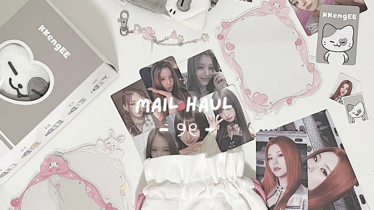 kpop mail haul #9 (kiss of life, ive, itzy, +more)