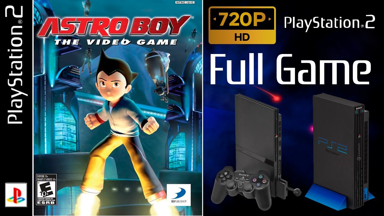 Astro Boy: The Video Game - Story 100% - Full Game Walkthrough / Longplay (PS2) HD, 60fps