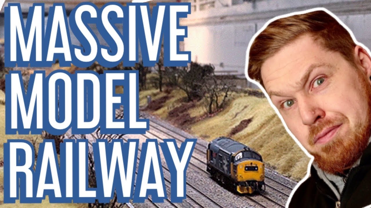 UKs LARGEST MODEL RAILWAY MASSIVE Water Feature Resin Pour