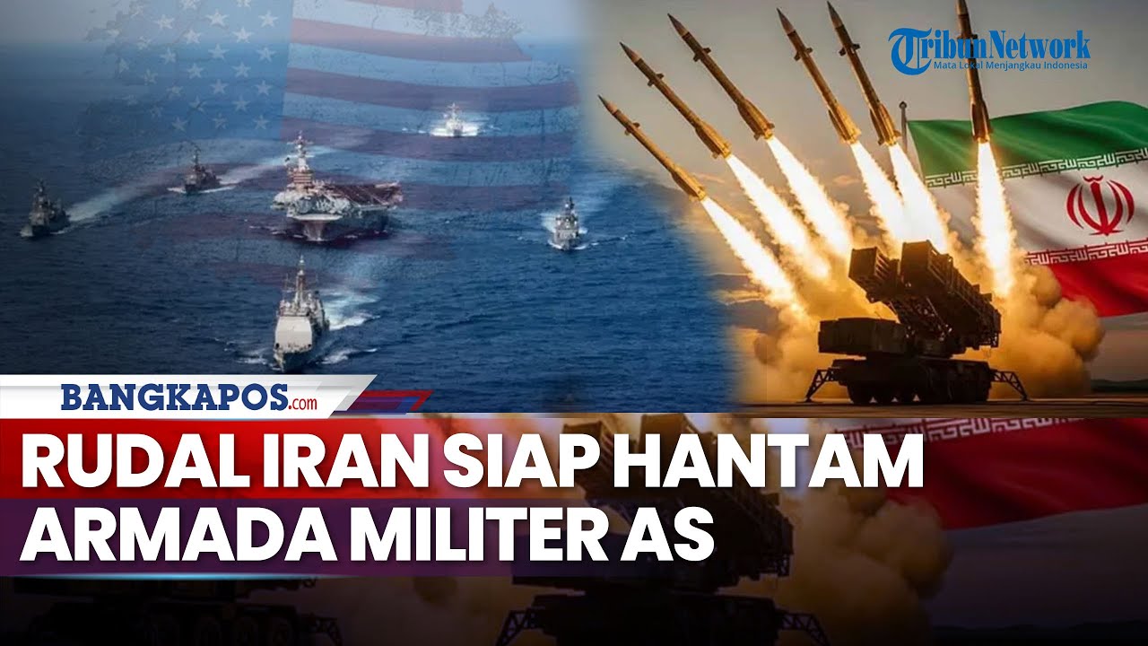 Rudal Iran Siap Hantam Armada Militer AS, Bisa Akhiri Konflik Selamanya