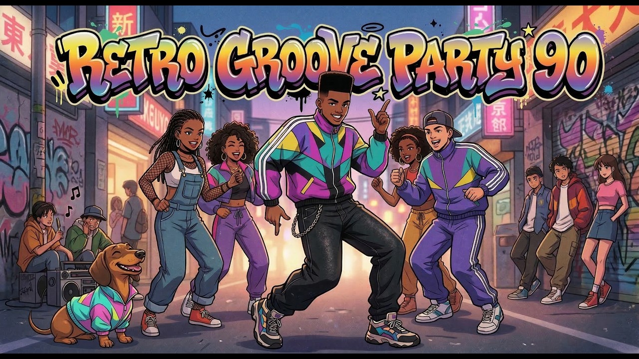 A New Jack Swing Night  I Synthwave, R&B & New Jack Swing Music