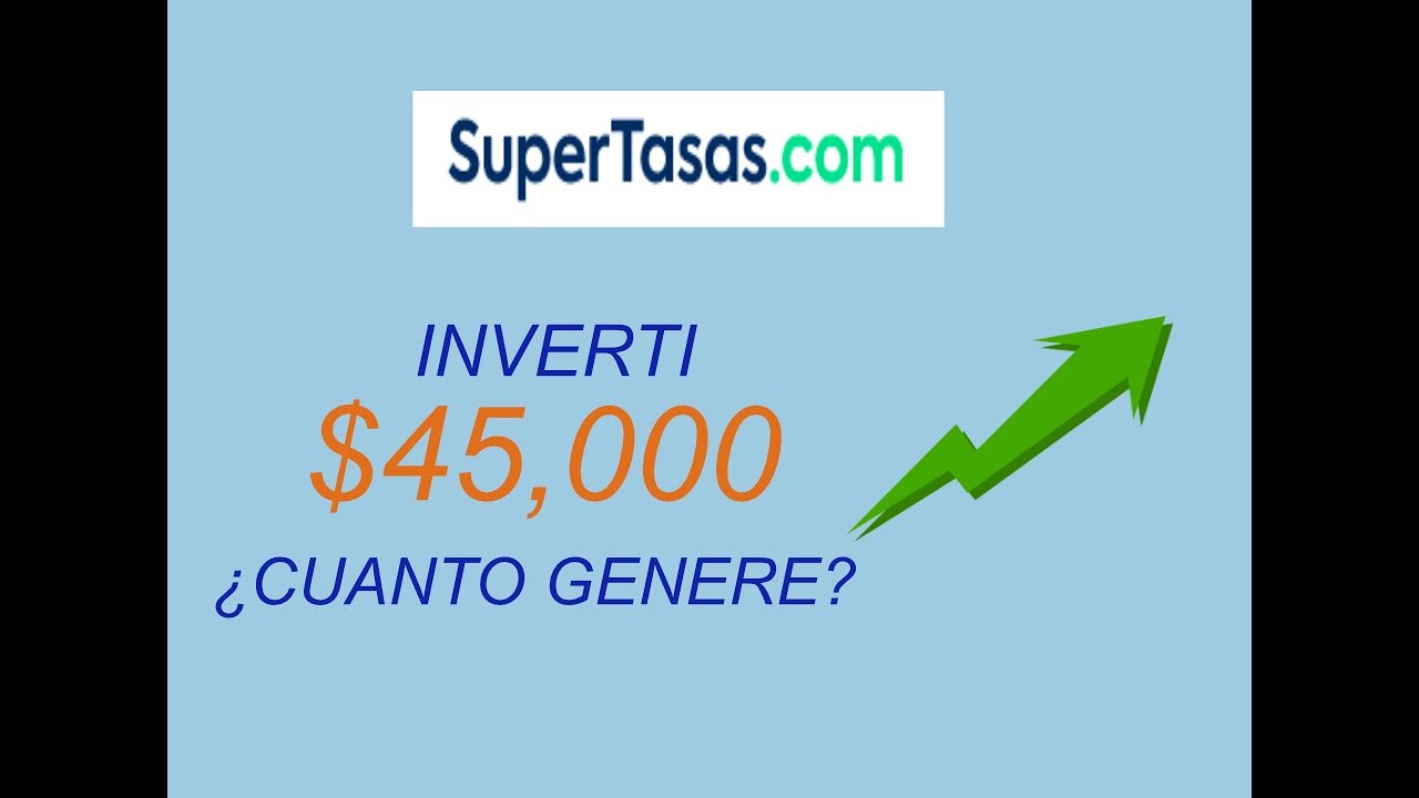 VIVE de tus rendimientos | invertir en SUPERTASAS
