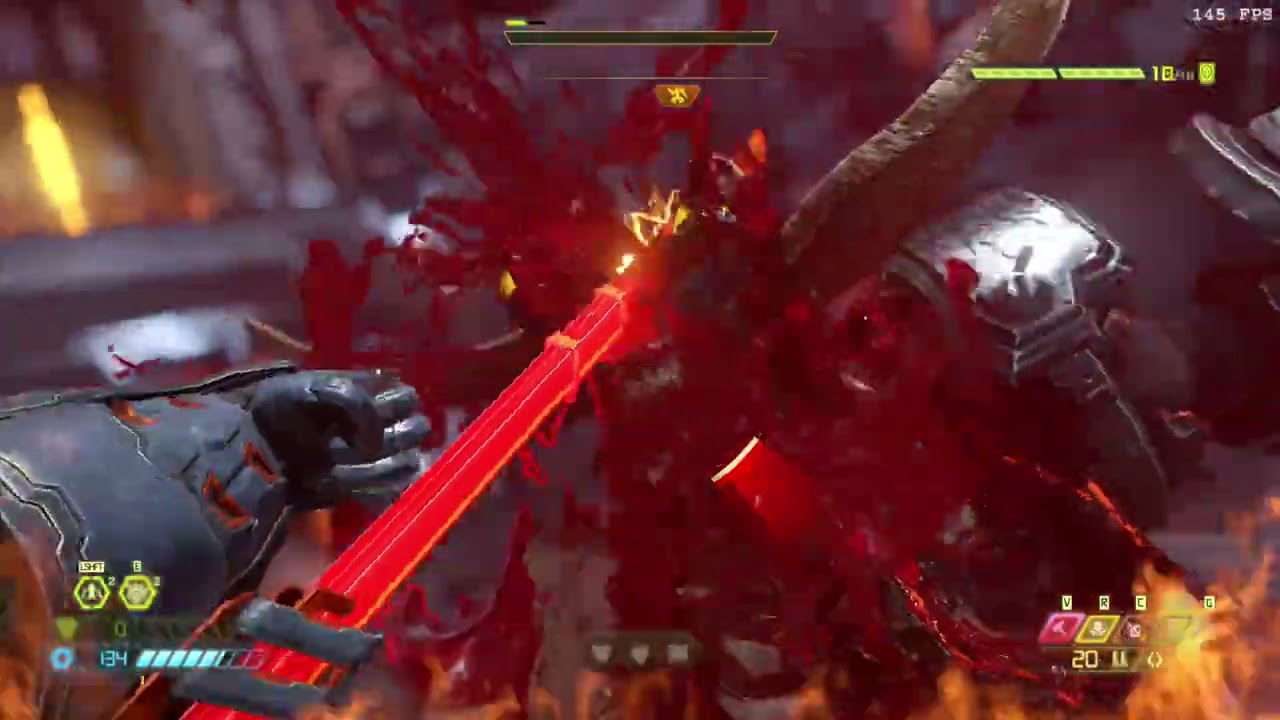 DOOM Eternal - The Gold Doom Hunter again (Elizabethany ML)