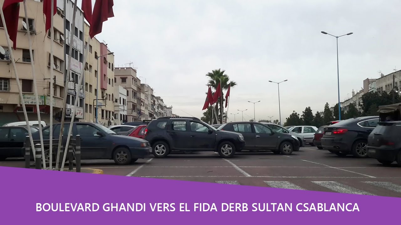 Balade voiture 🚘 Boulevard Ghandi vers El fida derb sultan casablanca