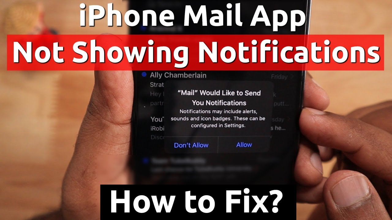 iPhone Mail App NOT SHOWING Notifications? Let's Fix It!
