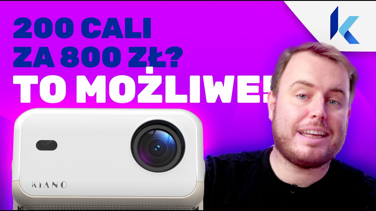 Najpopularniejszy PROJEKTOR W KOMPUTRONIK!! - Kiano Chill