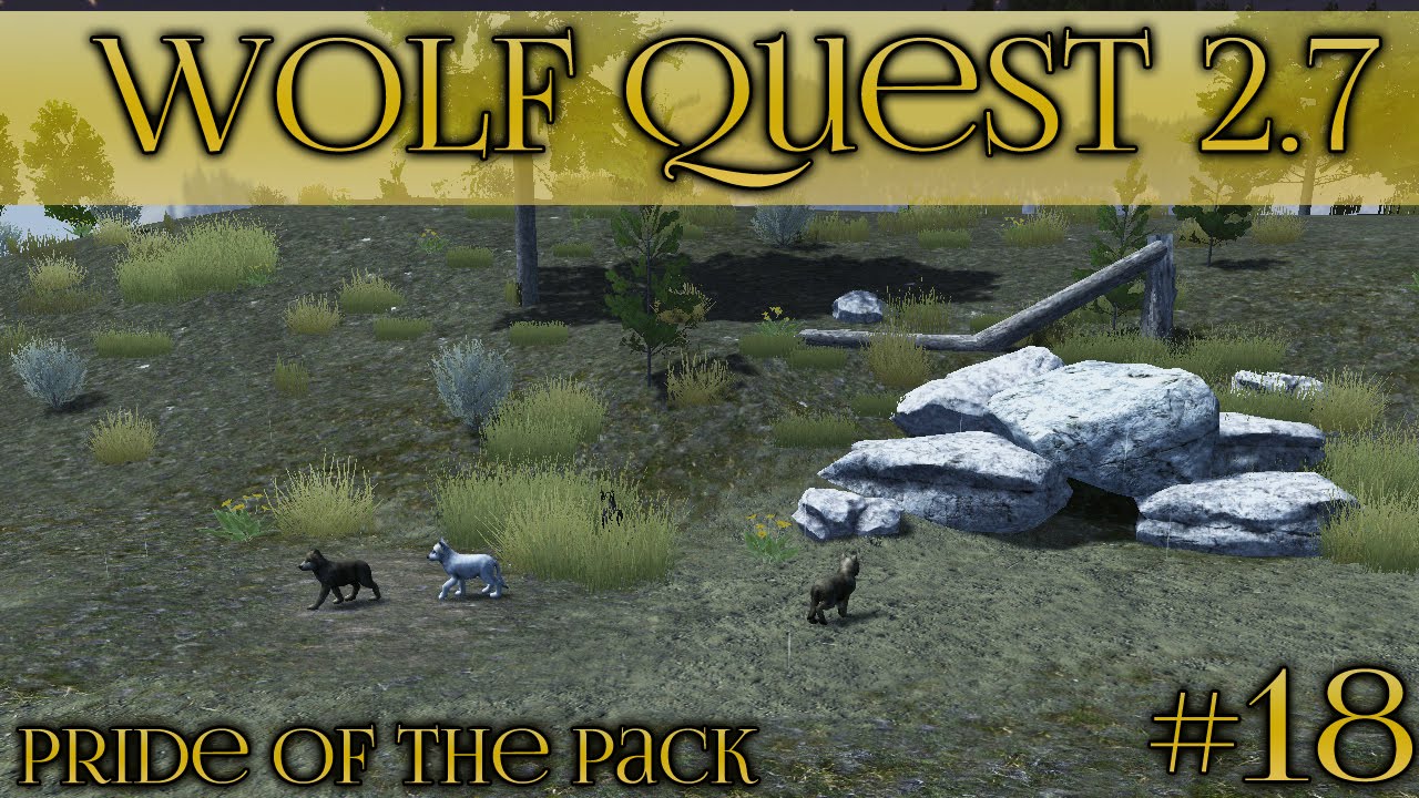 Battle with the Cursed Bear!! 🐺 Wolf Quest 2.7 - Pride of the Pack 🐺 Episode #18