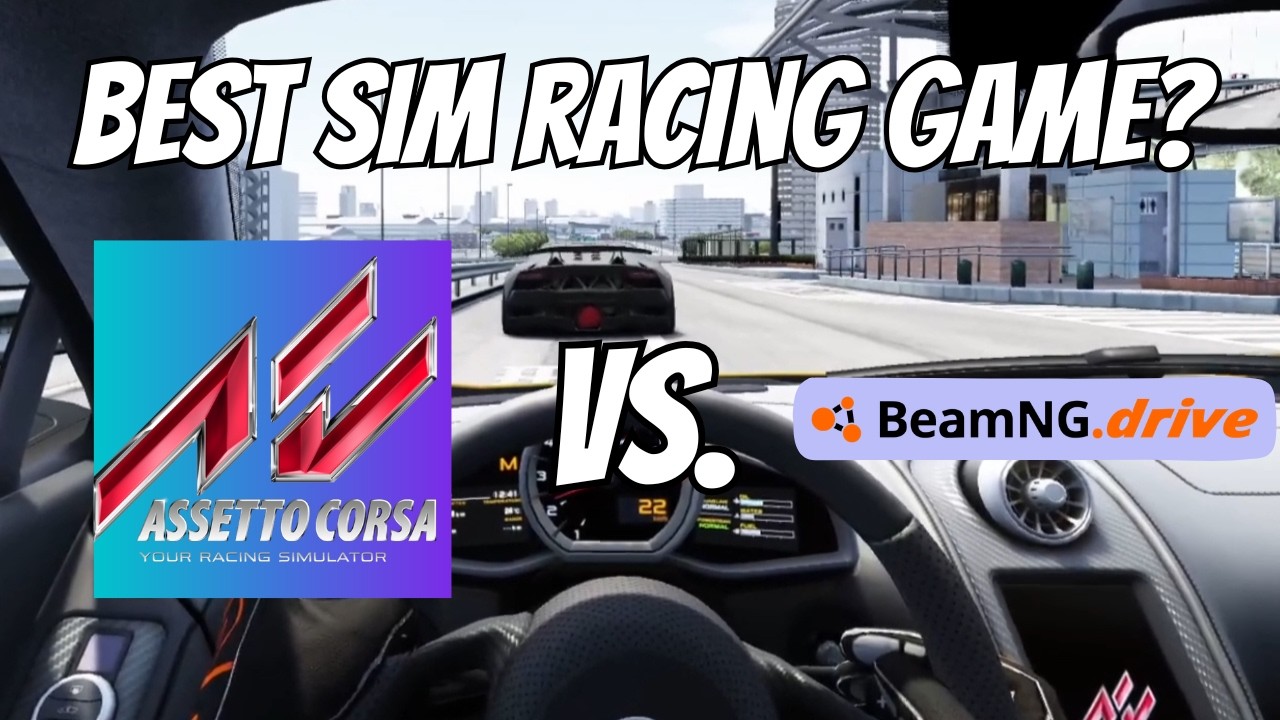 The Sim Racing showdown: Beamng Drive Vs. Assetto Corsa