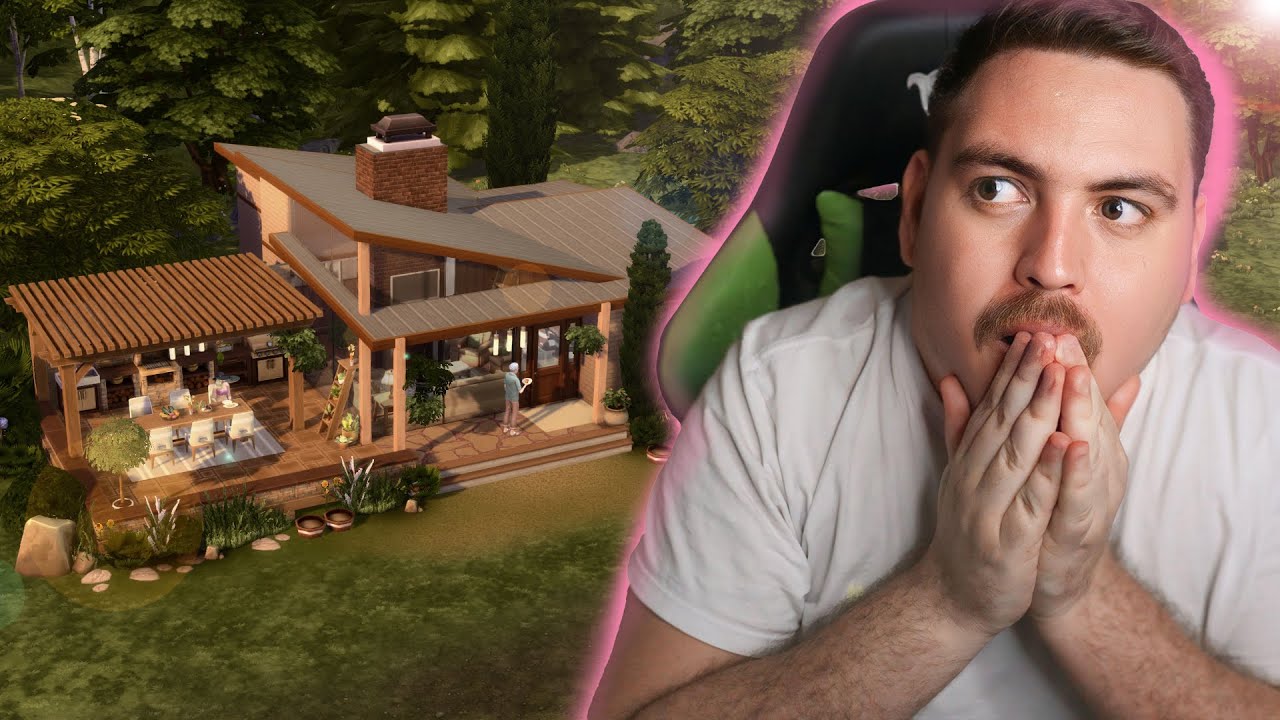 CONSTRUI UMA CASA DE INTERIOR + HORTA COM NOVO KIT! │ The Sims 4 │ SLOW BUILD