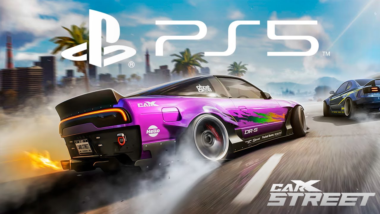 CARX STREET - O INÍCIO DE GAMEPLAY NO PLAYSTATION 5 (LANÇAMENTO PS5)