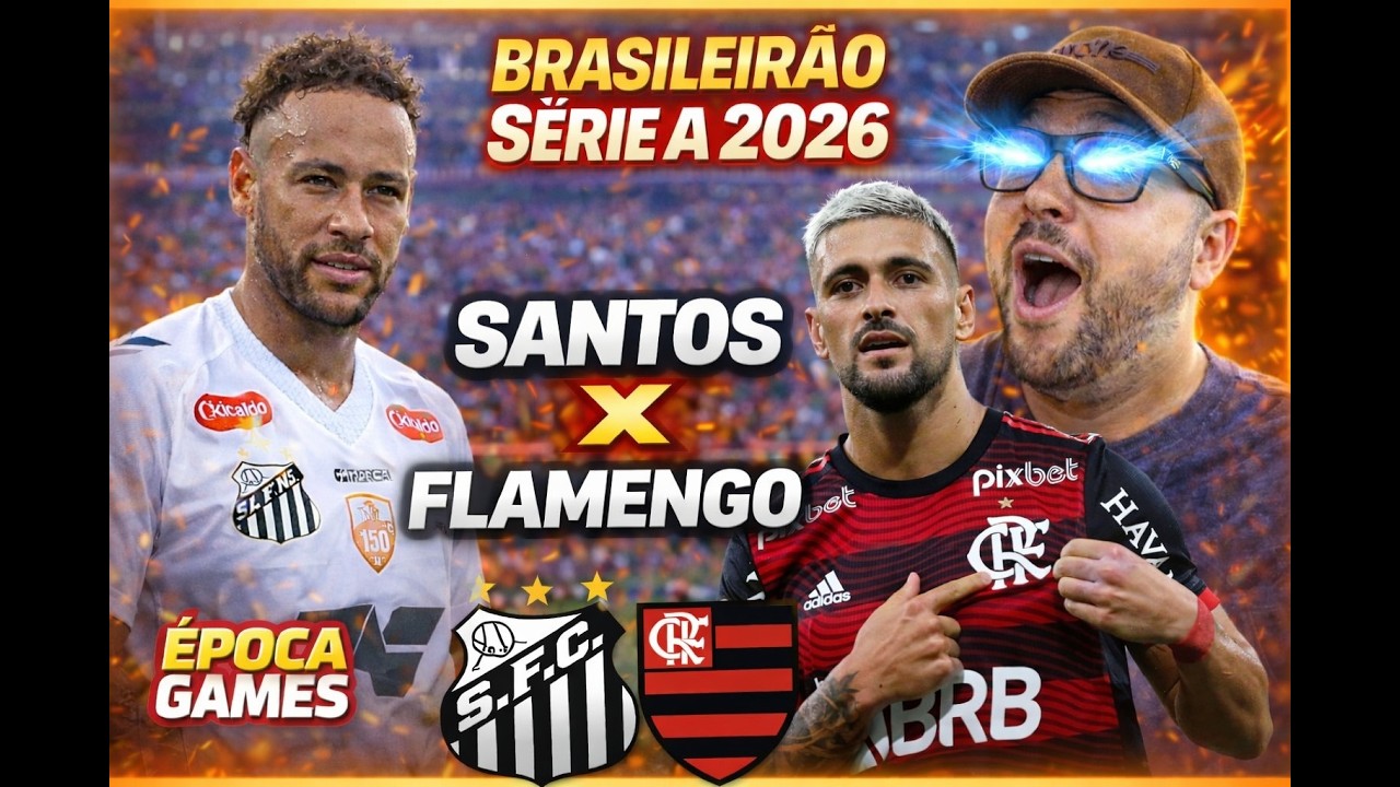 RODADA 02 | SANTOS X FLAMENGO BRASILEIRÃO SÉRIE A - PES 2021