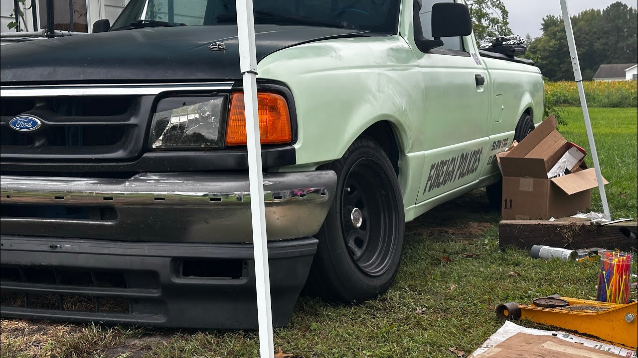 RicksRangerz 1994 Ranger Front Coilover Conversion Kit install