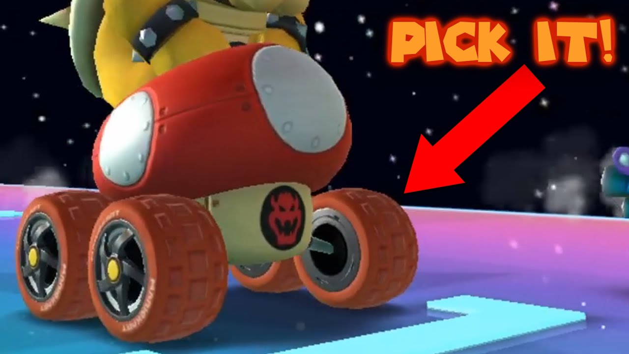 Pick my combo (& Tires!) in Mario Kart Tour!