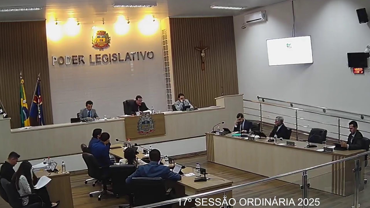 17ª SESSÃO ORDINÁRIA CÂMARA MUNICIPAL DE CESÁRIO LANGE 2025