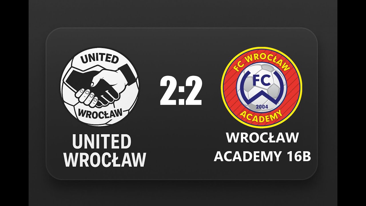 United Wrocław B - Wrocław Academy 16B - 2016/2017 [Liga Młodych talentów] 11.05.2025 Kolejka 3