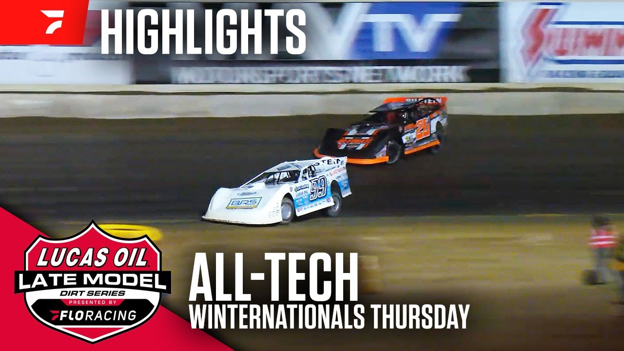 Winternationals Night #1 | Lucas Oil Late Models at All-Tech Raceway 1/30/25 | Highlights