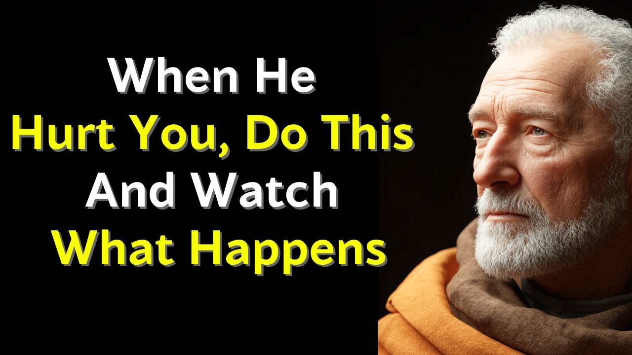 When He Hurts You, Do This and Watch What Happens l Stoicism
