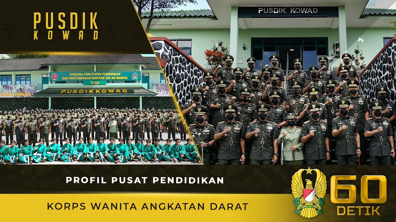 Profil Pusat Pendidikan Korps Wanita Angkatan Darat⁣⁣