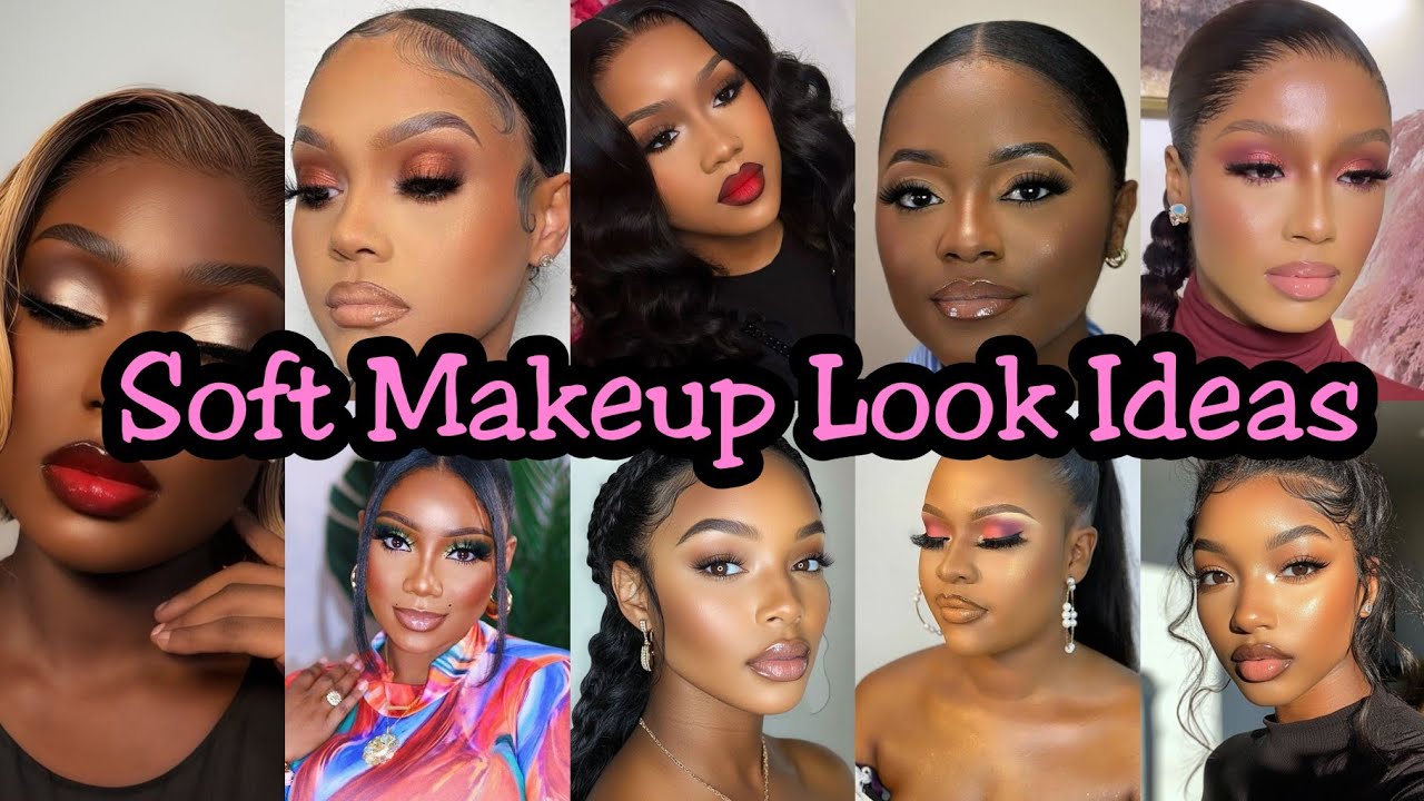 2025/2026 Soft Makeup Glam Look Ideas | Light Makeup Looks a Day #softmakeup #brownskin #glammakeup
